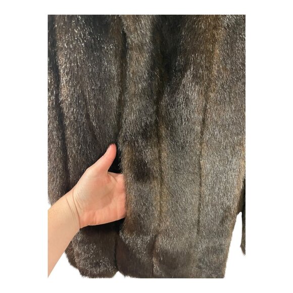 Donna Salyers Fabulous-Furs Faux Sable Fur Vest - Picture 3 of 5